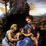 RAPHAEL AND HIS WORKSHOP – The Holy Family, Louvre (Paris)