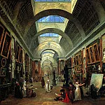 ROBERT HUBERT – Design for the Grand Gallery of the Louvre, Louvre (Paris)