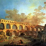 ROBERT HUBERT – Pont du Gard, Louvre (Paris)