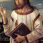 BELLINI GIOVANNI – Blessing Christ, c, Louvre (Paris)