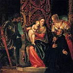 BEPOHESE – Madonna and Child with Saints Justin and George and a Benedictine monk, Louvre (Paris)