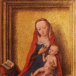 BOUTS DIRK – Virgin and Child, Louvre (Paris)