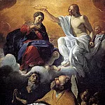 LANFRANCO GIOVANNI – Coronation of the Virgin Mary with Saints Augustine and William of Aquitaine, Louvre (Paris)