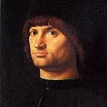 MESSINA ANTONELLO DA – Portrait of a Man, Louvre (Paris)