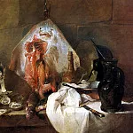 CHARDIN JEAN BAPTISTE SIMEON – Skat, Louvre (Paris)