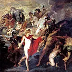 RUBENS PETER PAUEL – Council of the gods, Louvre (Paris)