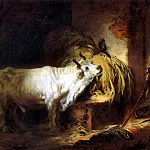 FRAGONARD JEAN HONORE – White bull, Louvre (Paris)