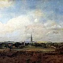 CONSTABLE JOHN – View of Salisbury, Louvre (Paris)