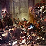 Castiglione – The expulsion of merchants from the temple, Louvre (Paris)