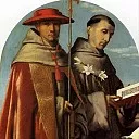 Alessandro Moretto – Saints Bonaventure and Anthony of Padua, Louvre (Paris)