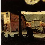 VAN DALEM CORNELIS – Rural yard with a beggar, Louvre (Paris)