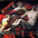 JACOPO GIOVANNI BATTISTA DI, NAMED ROSSO FIORENTINO – Pieta, Louvre (Paris)