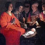 LATUR GEORGES DE – Adoration of the shepherds, Louvre (Paris)