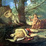 NICOLA POUSSIN – Narcissus and Echo, Louvre (Paris)