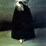 GOYA – Countess Carpio, Marquise de la Solona , Louvre (Paris)