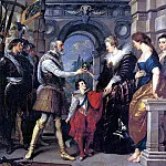 RUBENS PETER PAUEL – Establishment of the regency of Marie de Medici, Louvre (Paris)