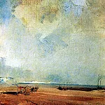 BONINGTON RICHARD PARKS – View of the coast in Normandy, Louvre (Paris)