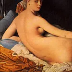 INGR JEAN AUGUST DOMINIC – Large odalisque, Louvre (Paris)