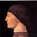 FRANCESCA PIERO DELLA – Portrait of Sigismondo Malatesta, Louvre (Paris)