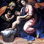 RAFAEL SANTI, NAMED RAFAEL – The Holy Family, or the Great Holy Family of Francis I, Louvre (Paris)