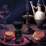 VON WEDIG GOTTFRIED – Still life with a candle, Louvre (Paris)