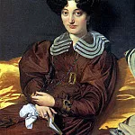 INGR JEAN AUGUST DOMINIC – Madame Marcotte de Sainte-Marie, Louvre (Paris)