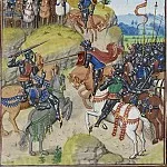 A309R Battle of the English and Spaniards, Froissart’s Chronicles