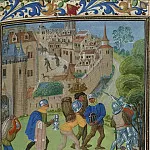 C294R The plundering of Montferrand in 1388, Froissart’s Chronicles