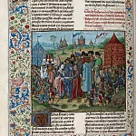 D245L The marriage contract of Richard II and Isabel, daughter of Charles VI, in 1396, Froissart’s Chronicles