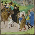 C122R The delivery of Santiago de Compostela to the Duke of Lancaster and his wife in 1386, Froissart’s Chronicles