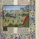 D079R The Siege of Mahdia in 1390, Froissart’s Chronicles