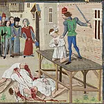 A126R Execution accused of betraying Olivier de Clisson and Breton knights, Froissart’s Chronicles