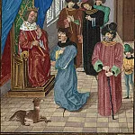 D295R Thomas Mowbray casts a shadow of suspicion on Henry Lancaster, Froissart’s Chronicles