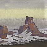 Chinese fortress ruins. Yarkand, Roerich N.K. (Part 3)