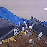 Menhirs Himalayas # 27, Roerich N.K. (Part 3)