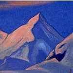 Rocks at sunset, Roerich N.K. (Part 3)