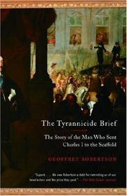 The Tyrannicide Brief by Geoffrey Robertson