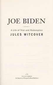 Cover of: Joe Biden by Jules Witcover