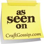 As seen on CraftGossip.com