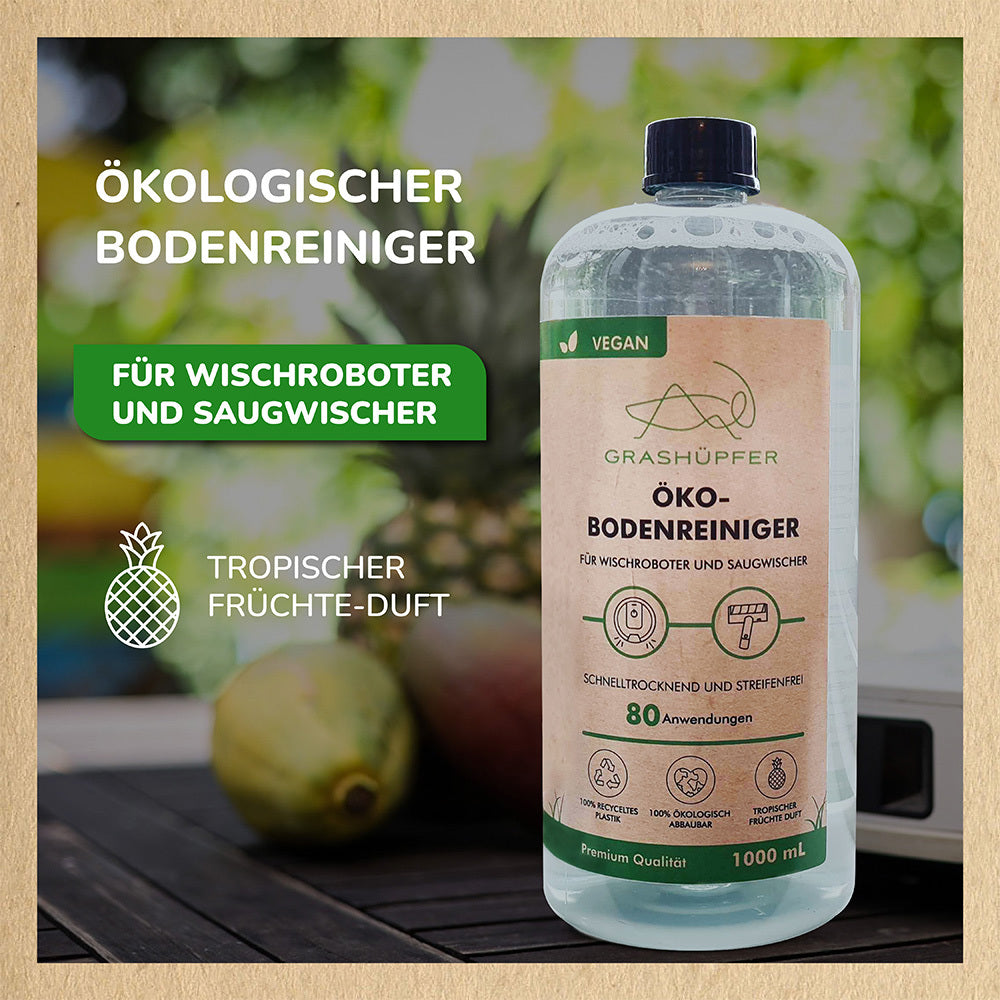 Öko-Bodenreiniger für Wischroboter und Saugwischer