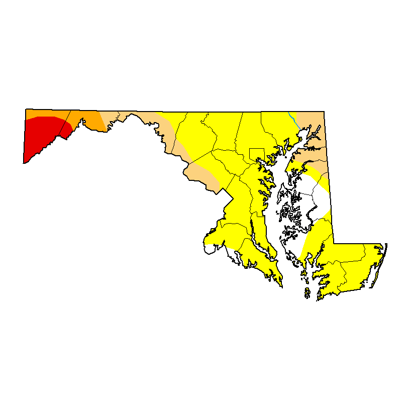 Maryland Drought Monitor