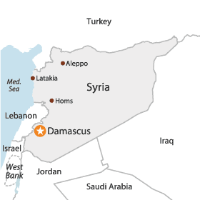 Map of Syria