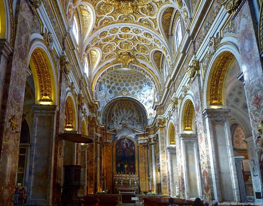 Roma. Chiesa di S. Luigi dei Francesi.