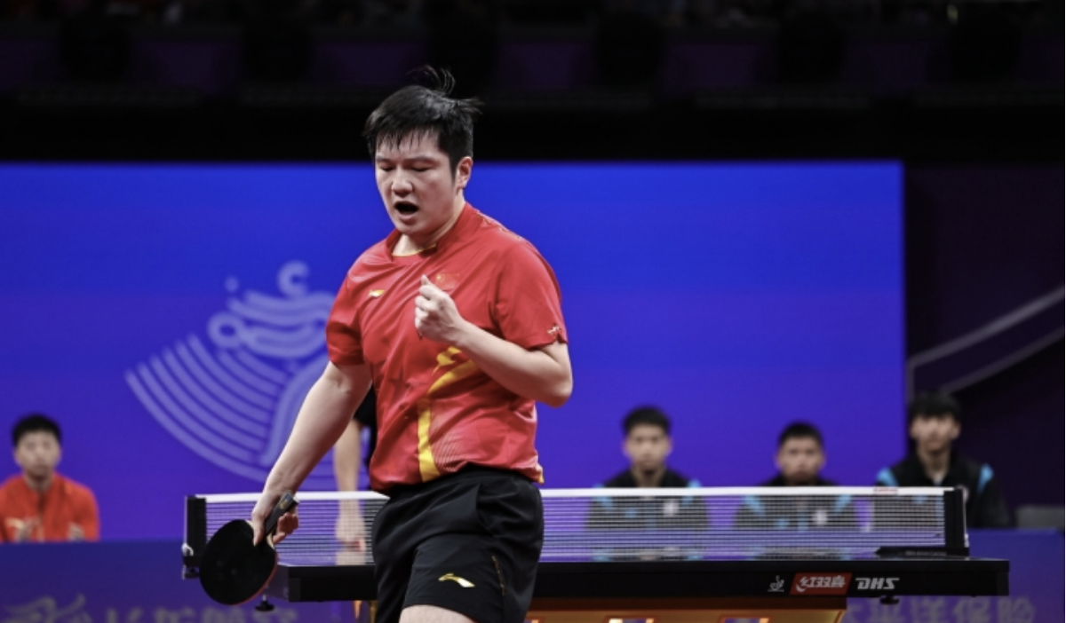 China Advances to Men's Table Tennis Final