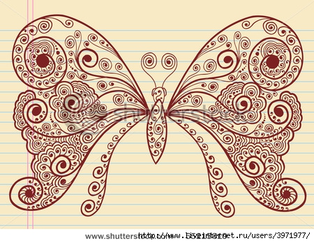 stock-vector-doodle-henna-sketch-groovy-butterfly-vector-illustration-55215619 (450x348, 172Kb)