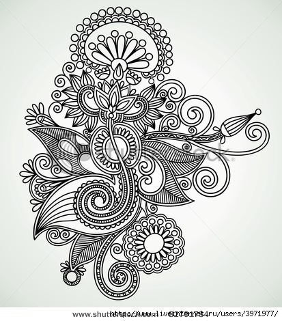 stock-vector-hand-draw-line-art-ornate-flower-design-ukrainian-traditional-style-82791784 (413x470, 150Kb)