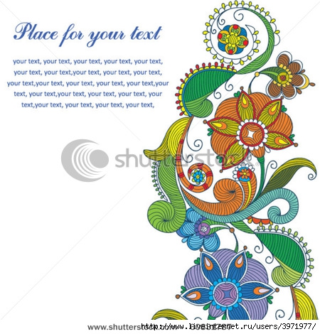 stock-vector-hand-drawn-abstract-flowers-and-paisley-background-60831787 (450x470, 166Kb)