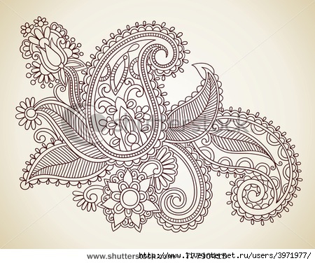 stock-vector-hand-drawn-abstract-henna-mendie-flowers-doodle-vector-illustration-design-element-77790415 (450x376, 158Kb)