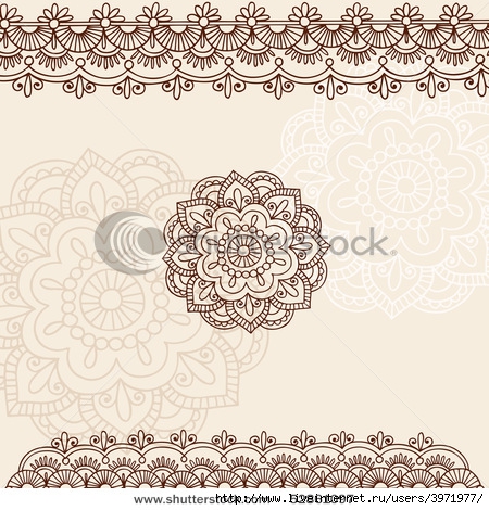 stock-vector-hand-drawn-henna-mehndi-tattoo-flowers-and-paisley-border-doodle-vector-illustration-design-elements-52861097 (450x470, 199Kb)