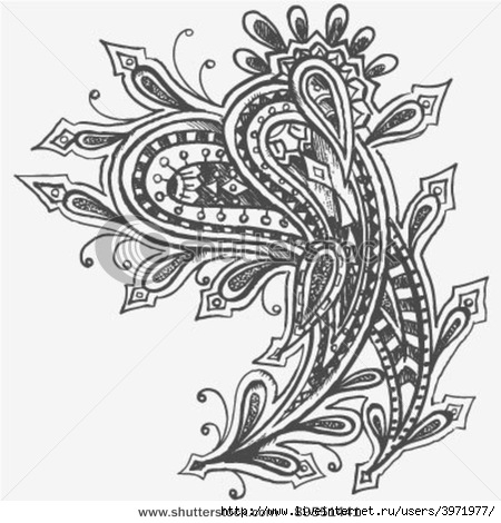 stock-vector-hand-painted-paisley-vector-89551441 (450x470, 124Kb)